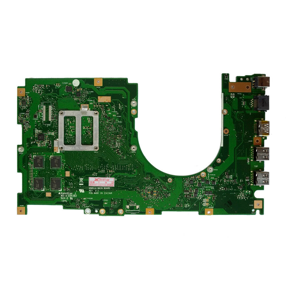 For Asus Q501L Q501LA Laptop Motherboard 4G/ I5-4200U Mainboard 60NB01F0-MB6020 Compatible CPU Brand: Intel