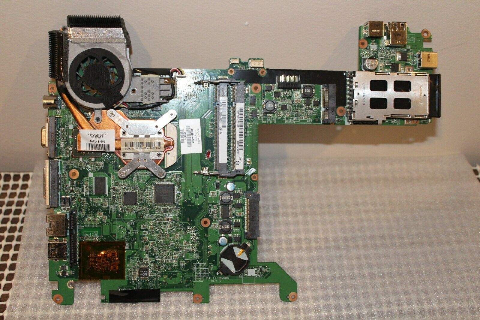 HP Pavilion TX2 TX2000 TX2500 AMD Motherboard 480850-001 DA0TT9MB8D0 DDR2 TESTED Compatible CPU Brand: AMD