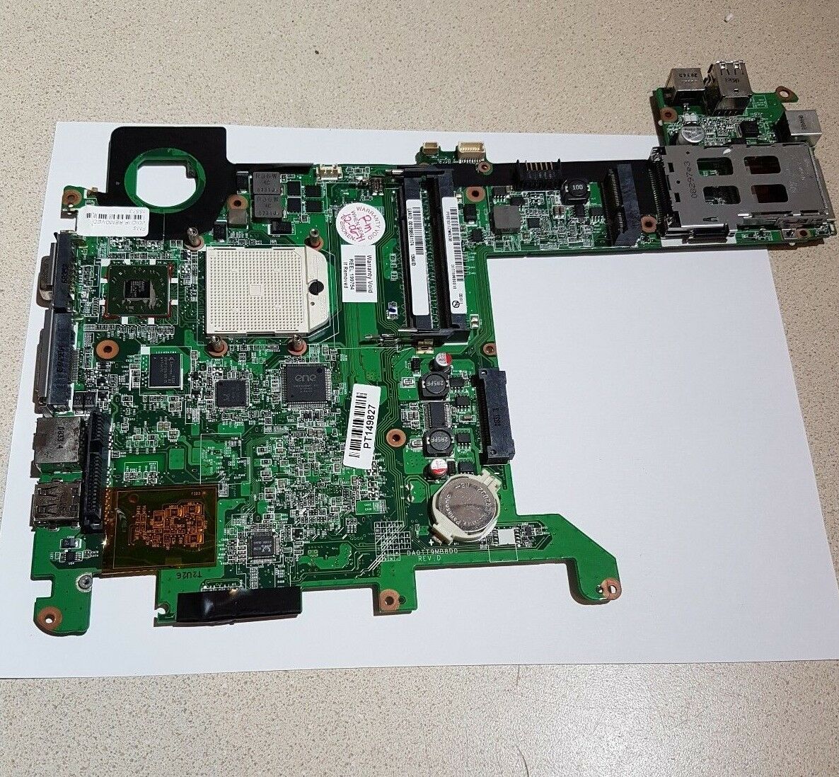 HP Pavilion Touchsmart TX2000 AMD Motherboard 480850-001 Compatible CPU Brand: AMD Features: On-Board Vi
