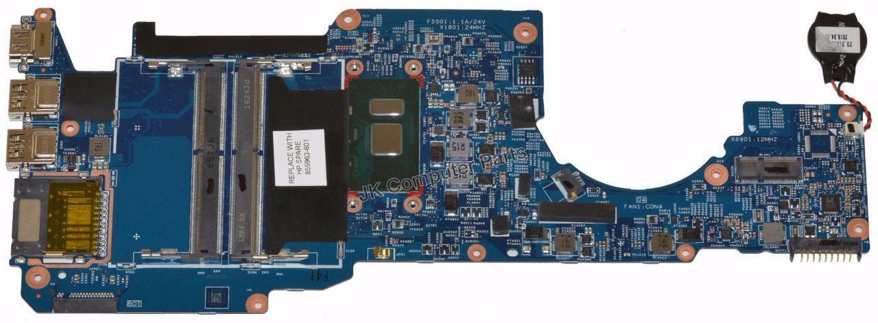 HP Pavilion X360 M3-U003DX Laptop Motherboard w/ i5-6200U 2.3Ghz CPU 855963-601 Brand: HP Compatible CPU B