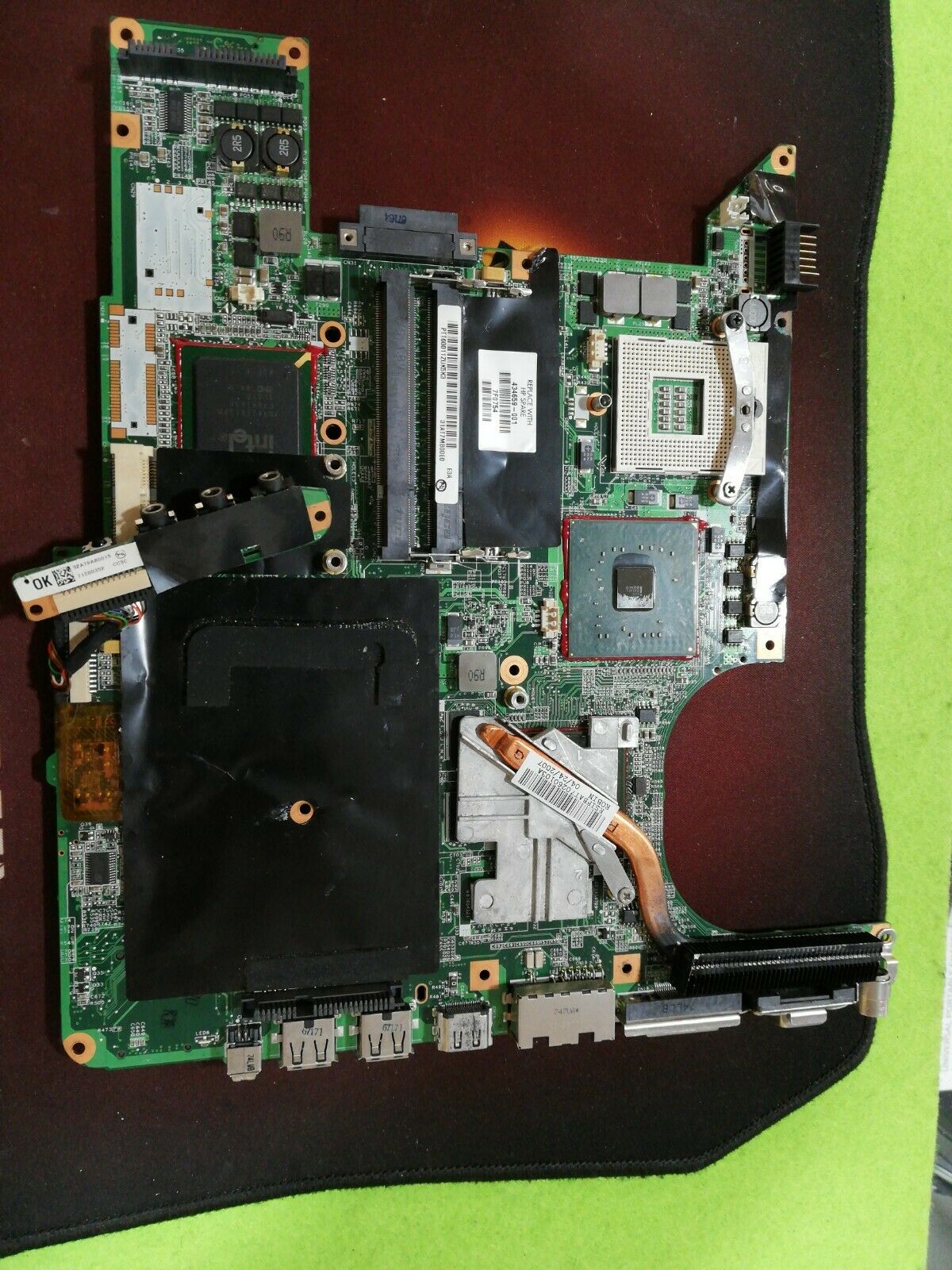 Motherboard for HP Pavilion dv9000 dv9500 dv9700 - 434659-001 459566-001 SCHEDA MADRE MOTHERBOARD per HP Pav