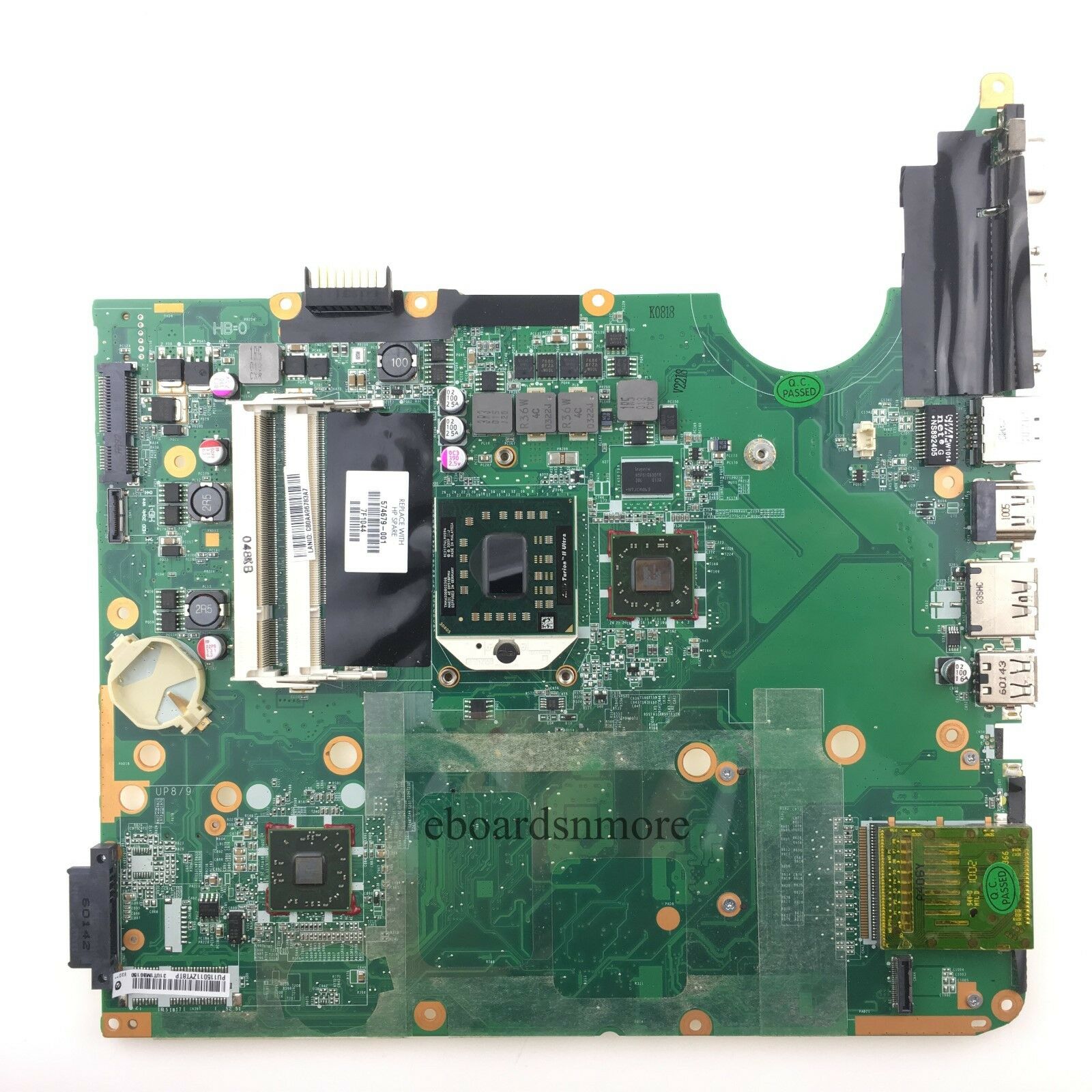 574679-001 AMD MOTHERBOARD for HP PAVILION DV7-3000 Series ATI Radeon HD4250 EXC Brand: HP Bundle Listing: - Click Image to Close