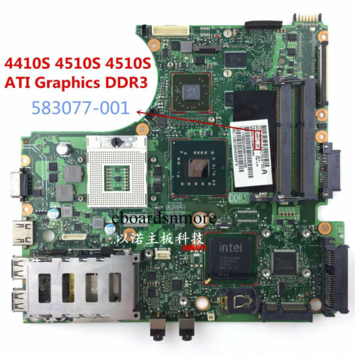 583077-001 for HP PROBOOK 4411S 4510S 4710S motherboard,ATI Graphics,DDR3,GradeA Brand: HP Probook MPN: Do