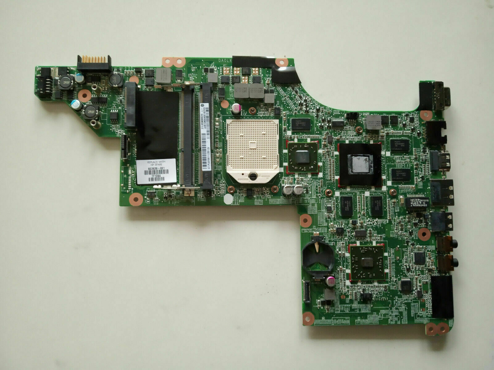 603939-001 HP DV6 DV6-3000 AMD w/ HD5650 Laptop Motherboard DA0LX8MB6D1 US Compatible CPU Brand: AMD Brand: