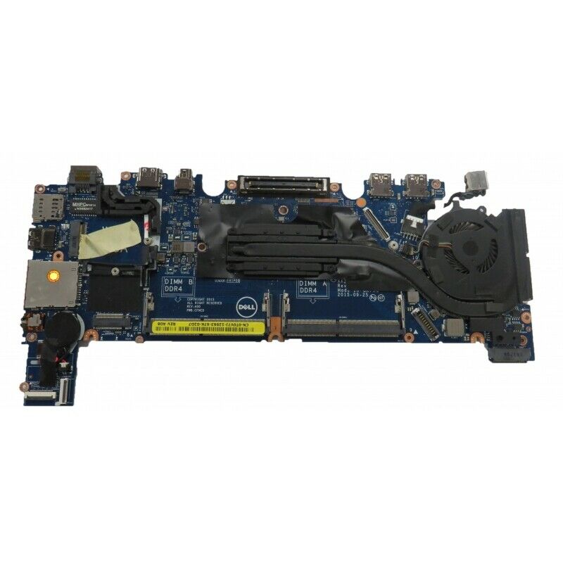 Dell Latitude E7270 Motherboard + Intel Core i5-6200u 2.40GHz Brand: Dell Compatible Product Line: For de