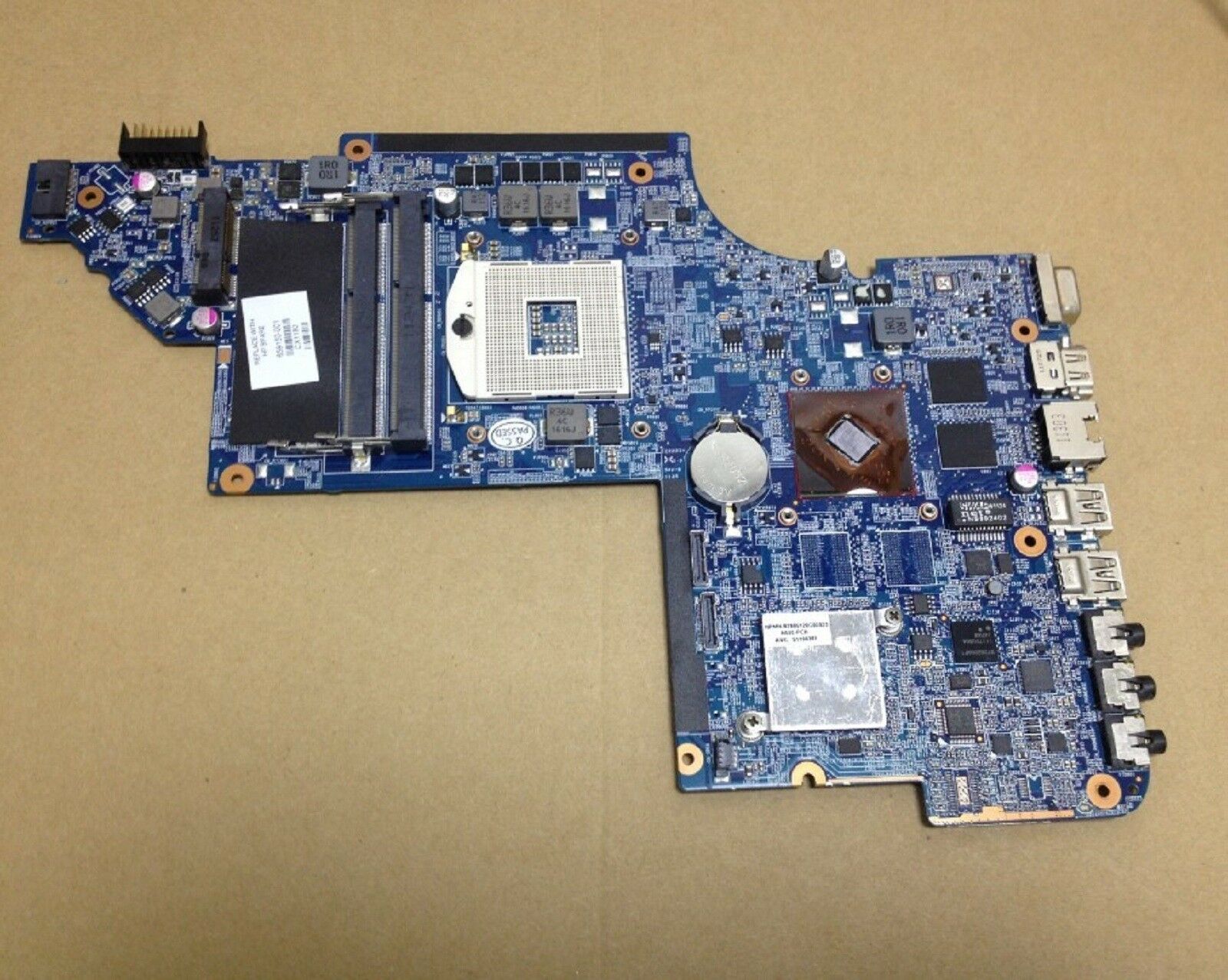 HP DV6 DV6-6000 Intel HD6490/1G Motherboard 659150-001 Tested Good Compatible CPU Brand: Intel Number of Mem