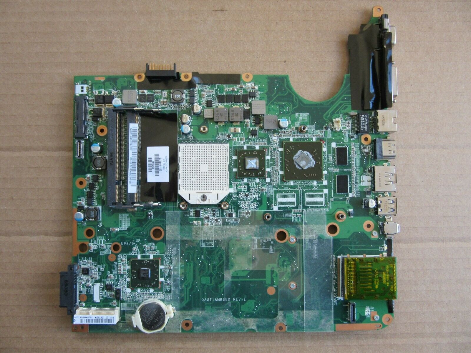 HP DV7-3000 Series Laptop Motherboard 574681-001 DAUT1AMB6E0 Compatible CPU Brand: AMD Brand: HP MPN: DAU