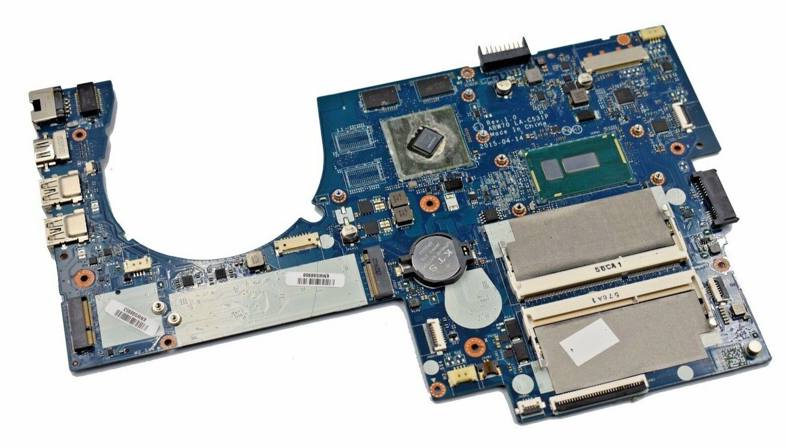 HP Envy M7-K010DX Laptop Motherboard Intel i7-4710HQ DAY33AMB6C0 31Y33MB0xxx HP Envy M7-K010DX Laptop Mothe - Click Image to Close