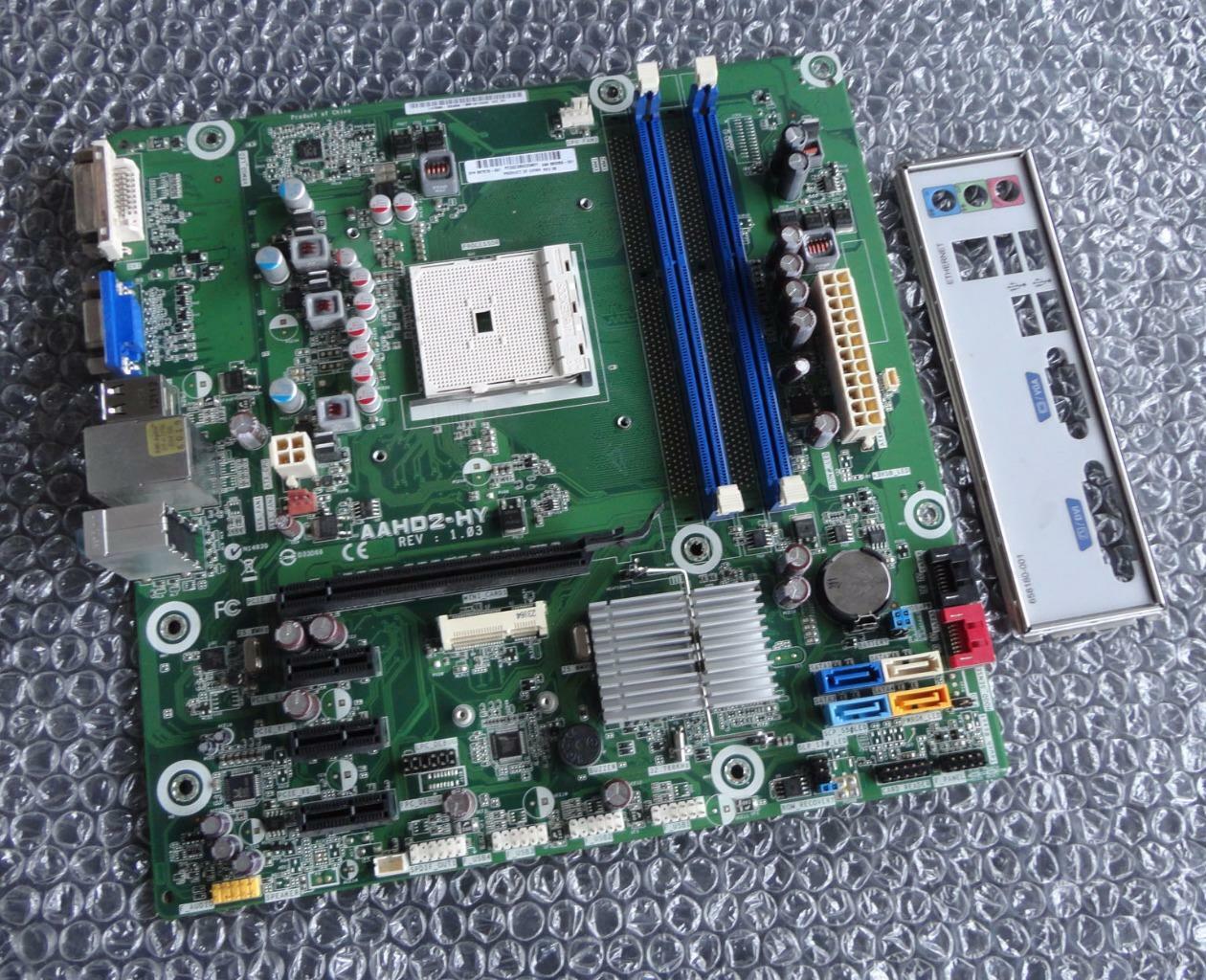 HP PRO 3505 Series AMD Socket FM1 Motherboard 687578-001 AAHD2-HY REV: 1.03 Brand: HP CPU Type: AMD MPN: