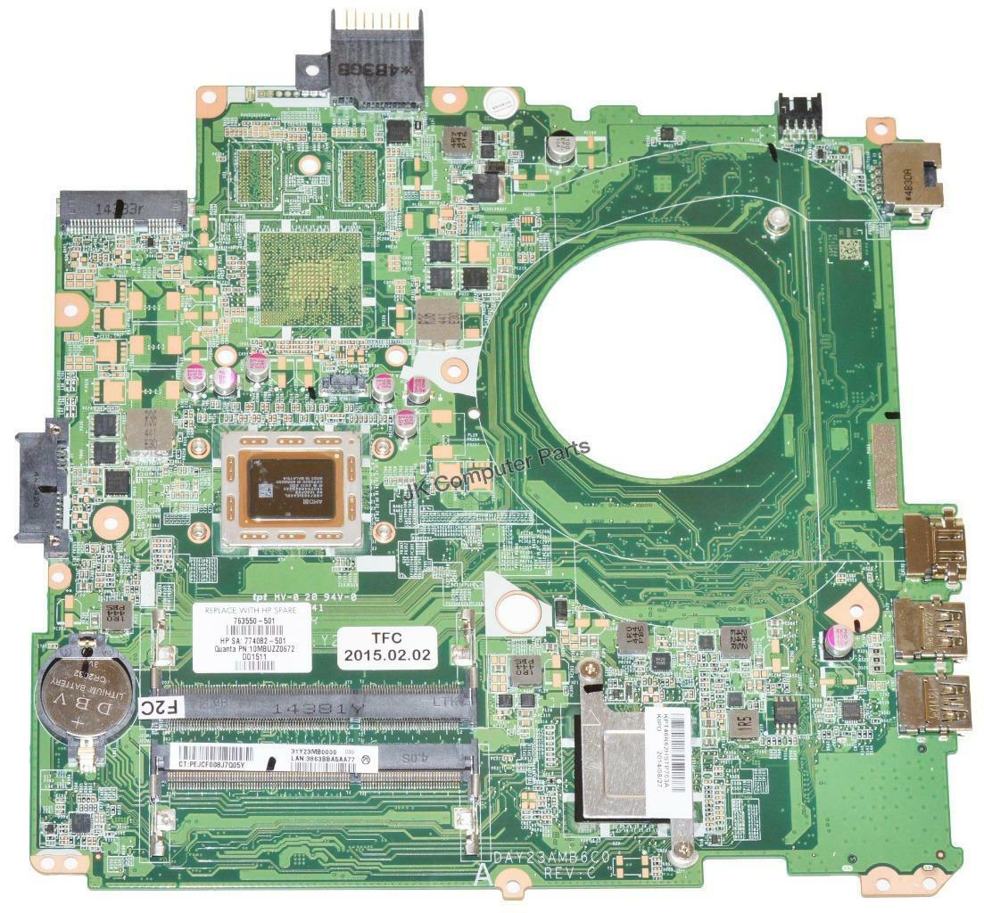 HP Pavilion 14-V Laptop Motherboard w/ AMD A10-5745M 31Y23MB0000 DAY23AMB6C0 This motherboard is pulled fro