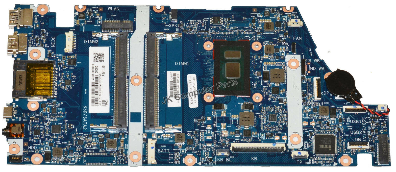 HP Envy 15-AS Laptop Motherboard w/ Intel i7-7500U 2.7Ghz CPU 859288-601 Brand: HP Compatible CPU Brand: In