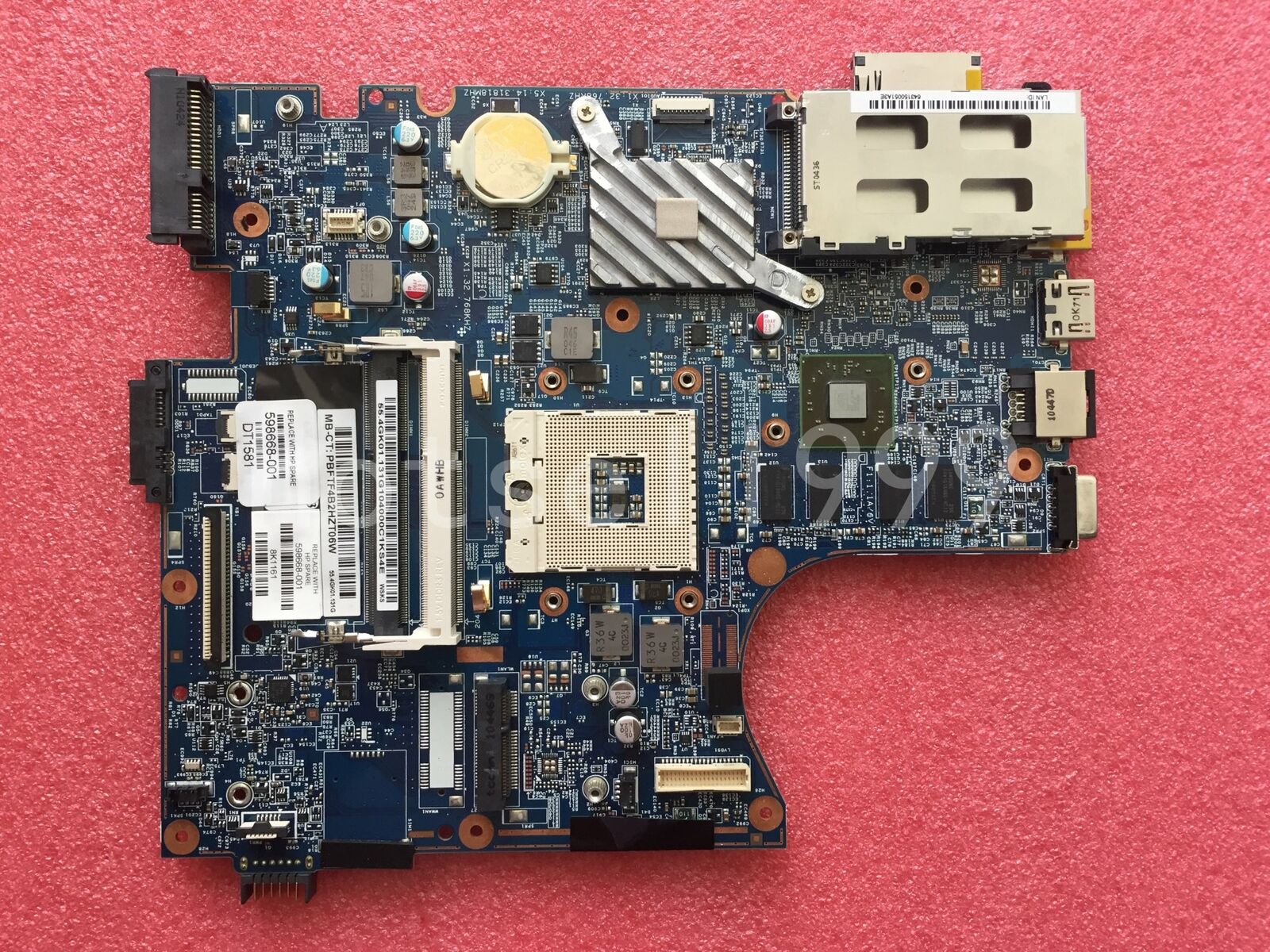 FOR HP 4520s 4720s Laptop Motherboard Intel 598668-001 TEST OK Brand: HP Number of Memory Slots: 2 MPN: Do