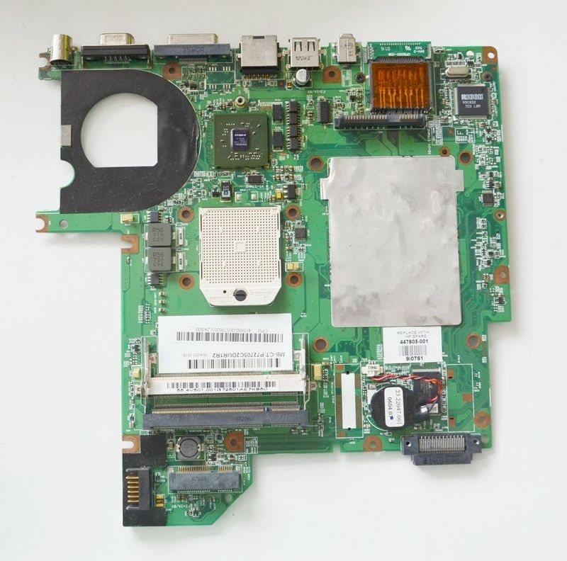 PN: 447805-001 Description: HP DV2000 DV2415NR GA534UA#ABA HALF BOTTOM Motherboard Socket S1 Condition: ORIGI