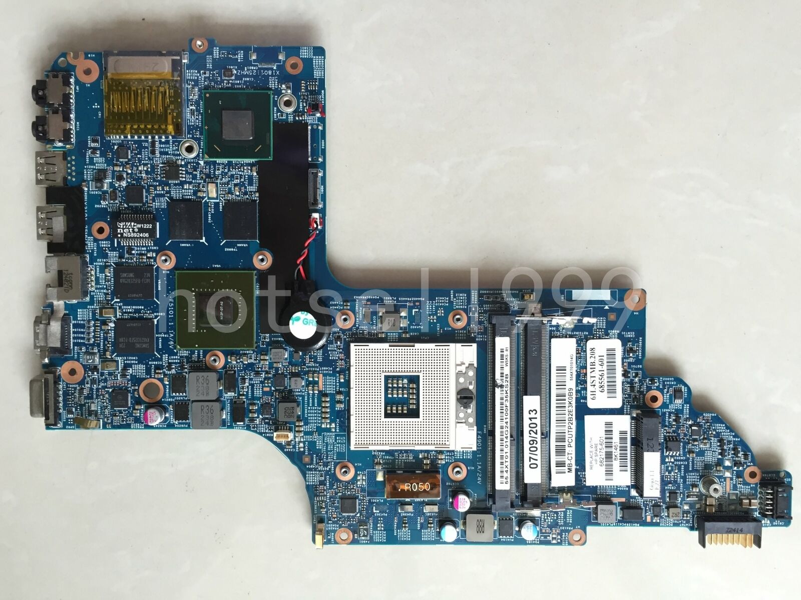 For HP Envy DV6 DV6-7000 DV6T-7000 Laptop Motherboard 682175-601 GT650M/2G Teste Brand: HP Number of Memor