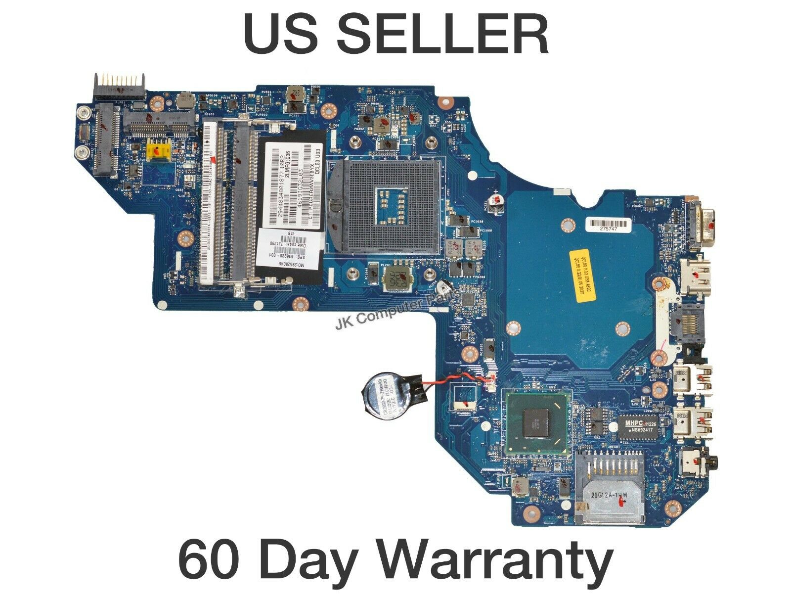 HP Envy M6-1000 Intel Laptop Motherboard s989 QCL50 LA-8713P Rev:1.0 686928-001 HP Envy M6-1000 Intel Laptop