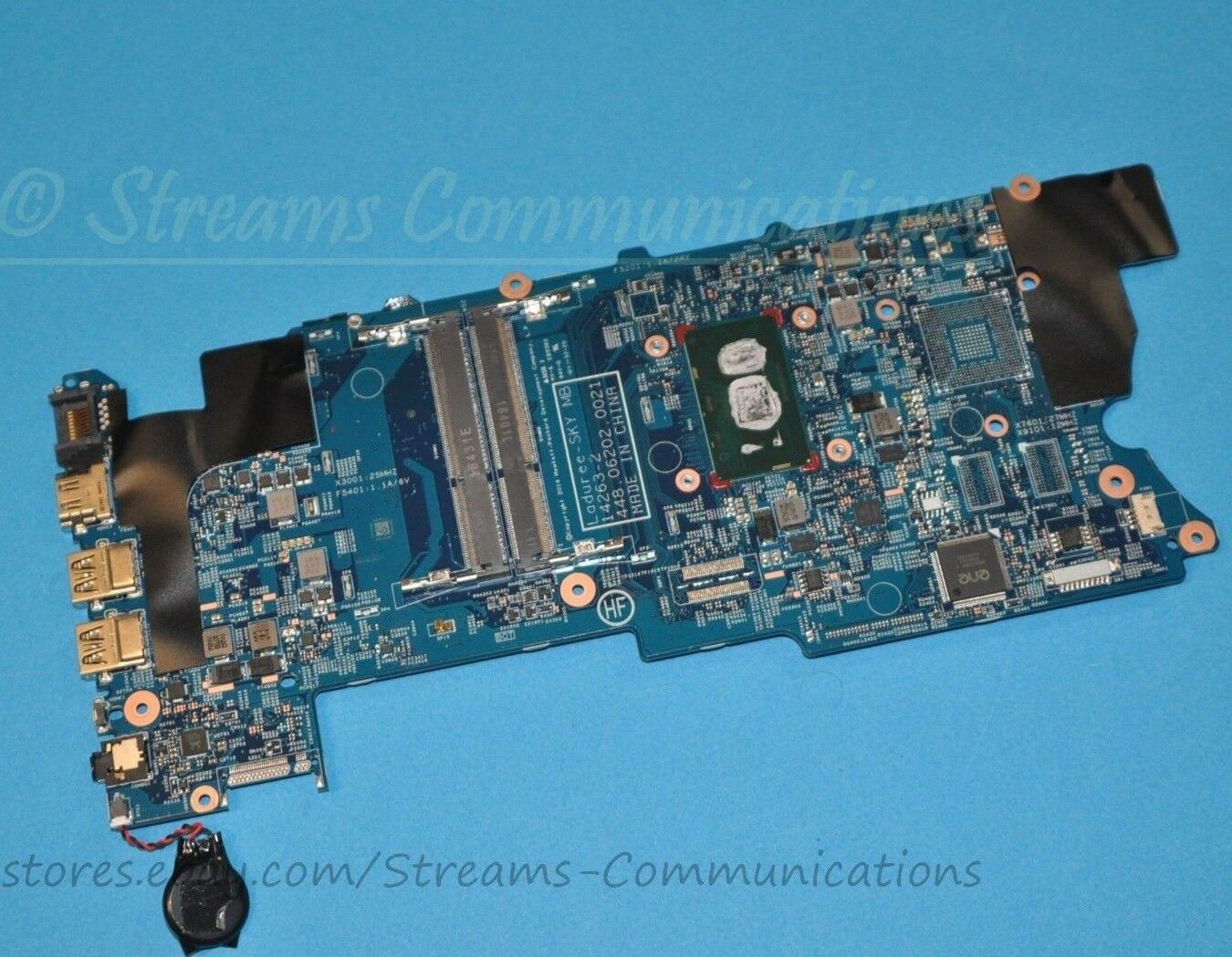 HP Pavilion x360 15-BK015NR Laptop Motherboard Intel i3-6100U 2.3GHz 860592-601 Compatible CPU Brand: Intel