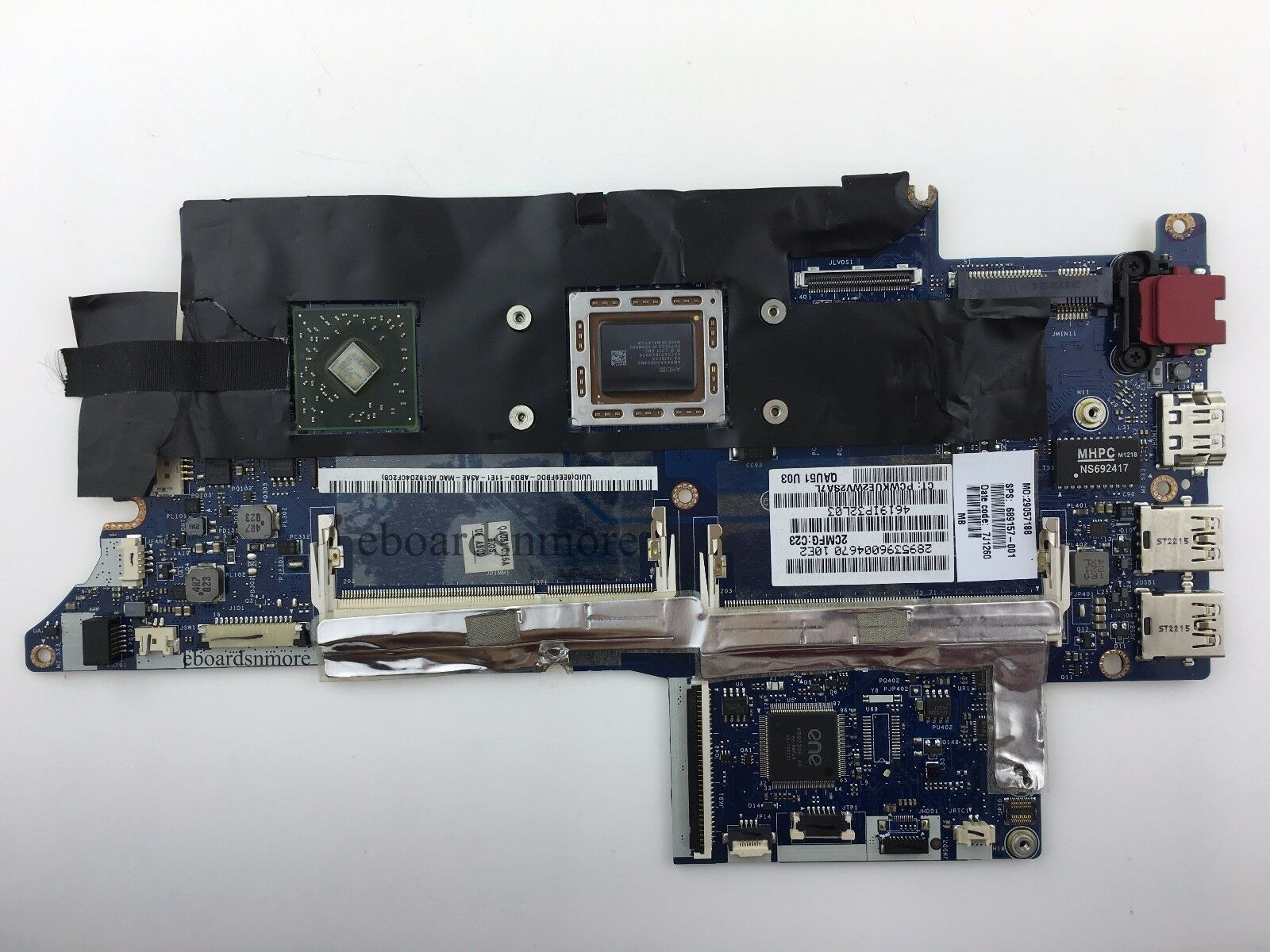 689157-001 LA-8731P for HP ENVY 6 laptop motherboard A6-4455M CPU Compatible CPU Brand: AMD BGA MPN: Does N