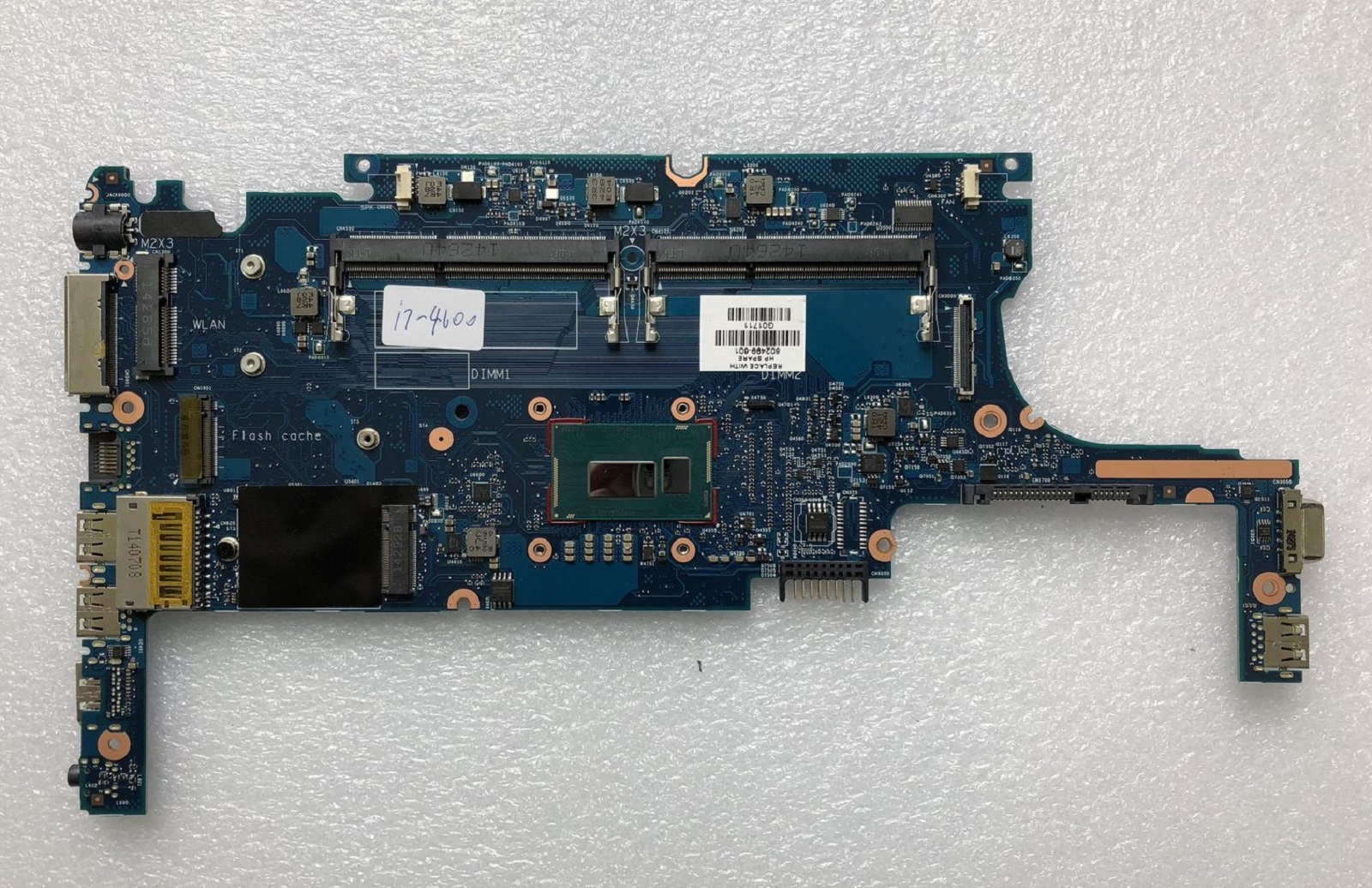 HP 720 820 G1 i7-4600U Motherboard 802499-6C1 802499-601 802499-501 802499-001 Brand: HP Number of Memory S