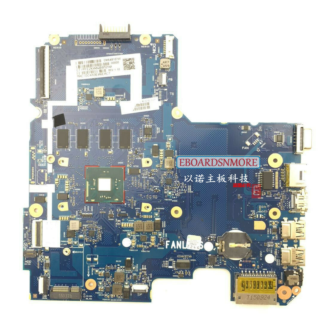 814050-001 For HP 14-AC Laptop Motherboard INTEL N3050 CPU 6050A2730201-MB-A01 Compatible CPU Brand: INTEL
